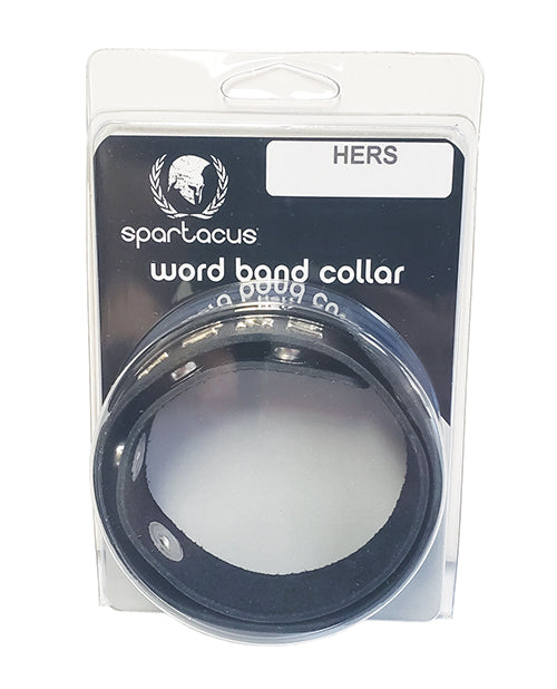 Spartacus HERS Leather Collar