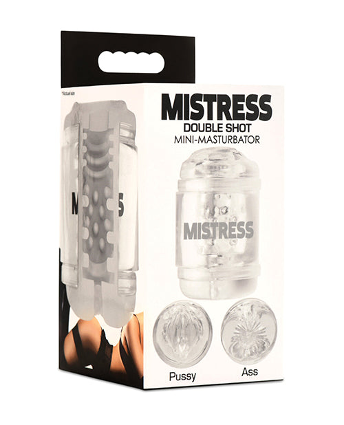 Mistress Curve Toys Mistress Double Shot Pussy & Ass Mini Masturbator