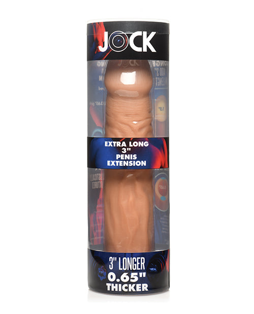 Curve Toys Jock Extra Long 3&quot; Penis Extension Sleeve