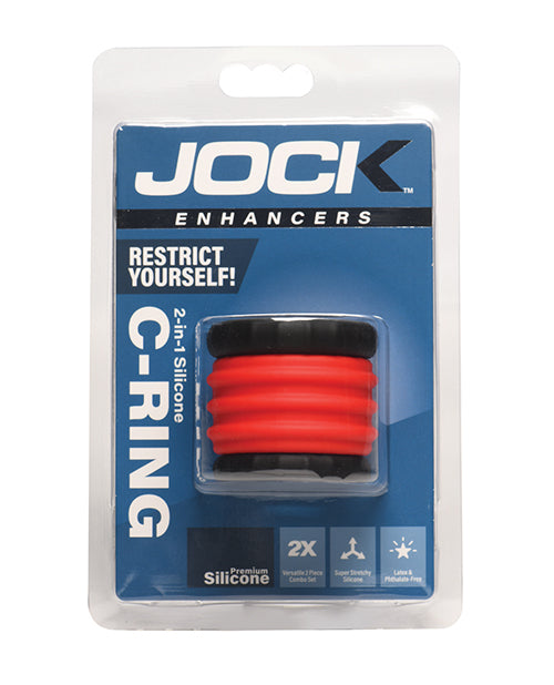 Jock Curve Toys Jock 2-in-1 Silicone Cock Ring