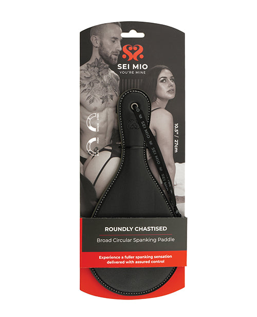 Sei Mio Sei Mio Roundly Chastised Broad Circular Spanking Paddle