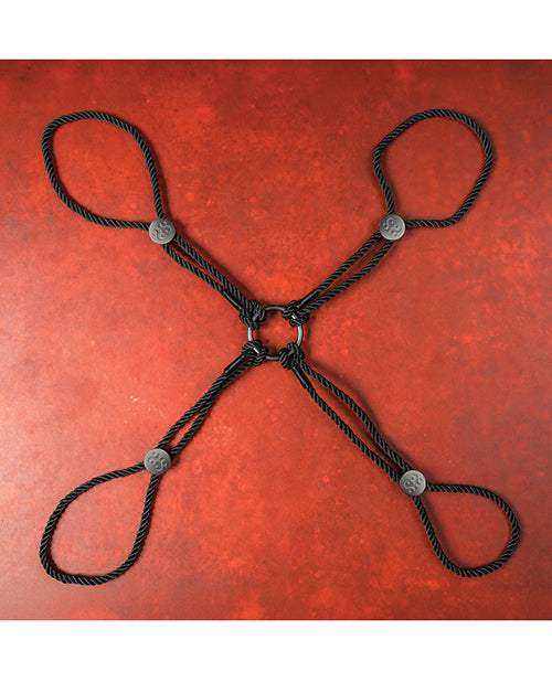 Sei Mio Knot Going Anywhere Pre-Tied Hogtie Rope Set