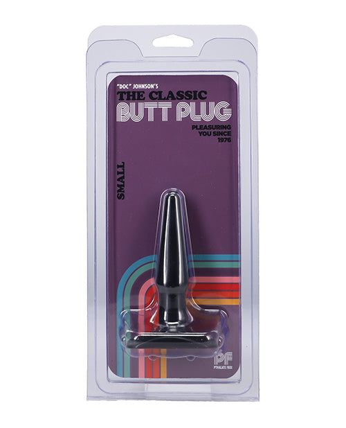 Classic Butt Plug - Small Black