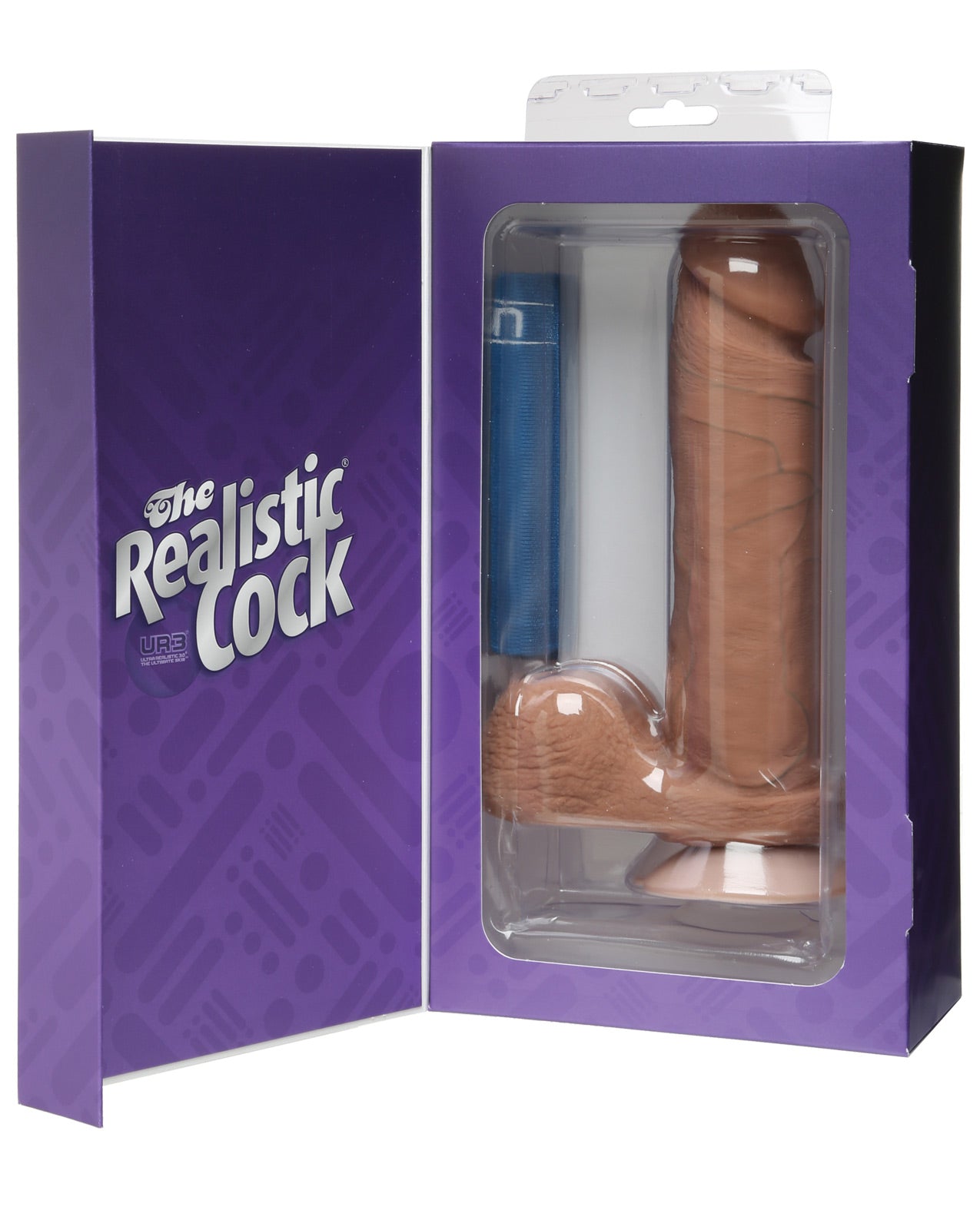 Realistic 8" ULTRASKYN Cock w/Balls - Tan