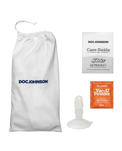 Realistic 8" ULTRASKYN Cock w/Balls - Tan