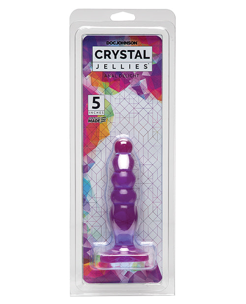 Crystal Jellies 5 Anal Delight - Purple