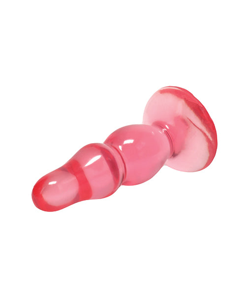 Crystal Jellies Novice 4" Pop Plug - Pink