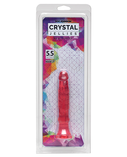 Crystal Jellies 5.5"  Anal Starter - Pink