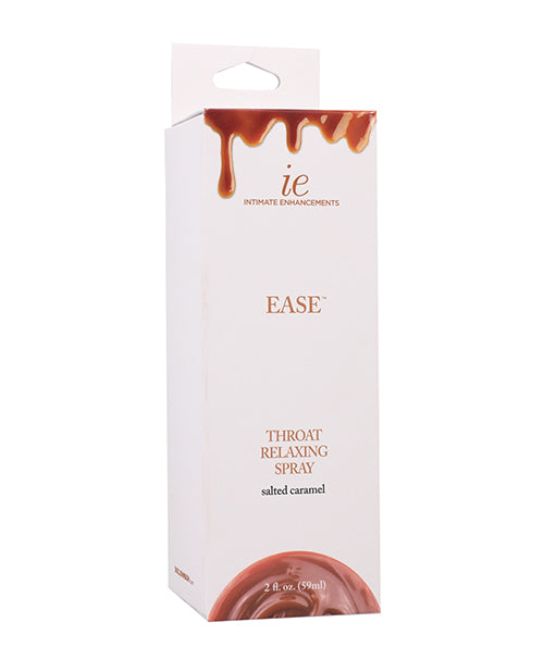 Intimate Enhancements Ease Throat Relaxing Spray - Salted Caramel 2 oz