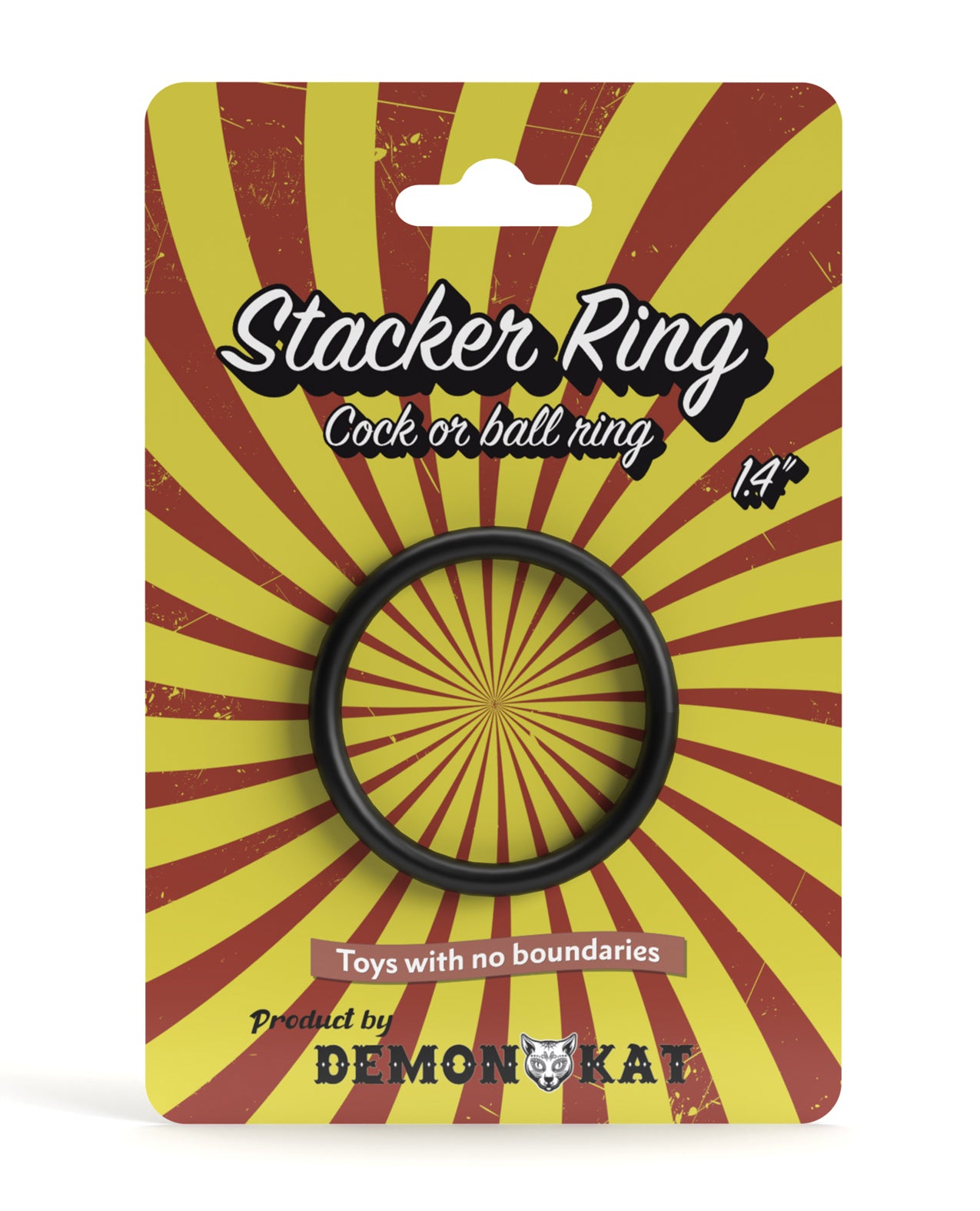 Demon Kat 1.4" Stacker Ring