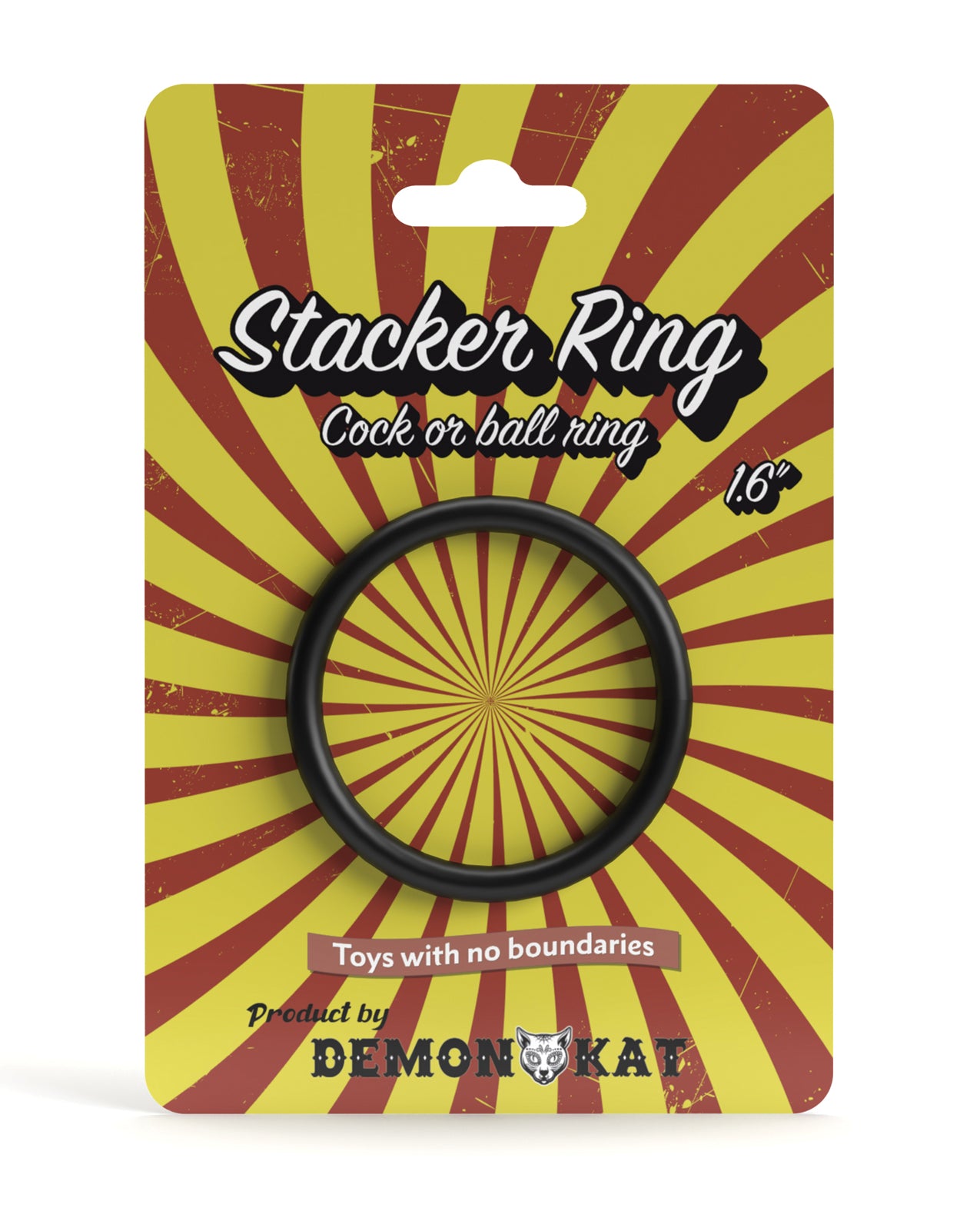 Demon Kat 1.6" Stacker Ring