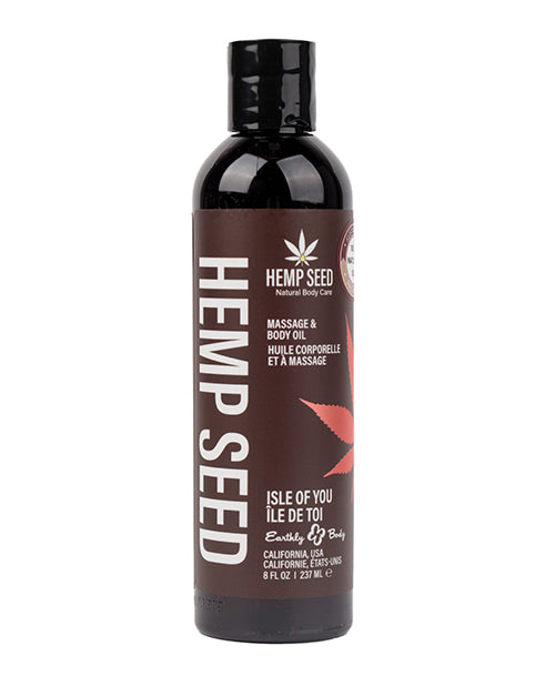 Earthly Body Massage &amp; Body Oil - 8 oz Isle of You