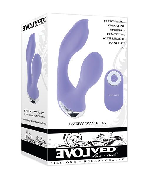 Evolved Every Way Play Remote Controlled Rabbit Vibrator