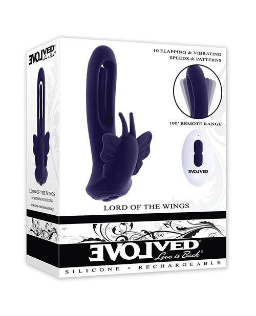 Evolved Evolved Lord of the Wings Flapping & Vibrating Stimulator