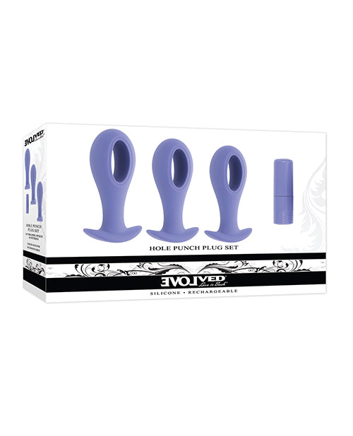 Evolved Evolved Hole Punch Anal Plug Set