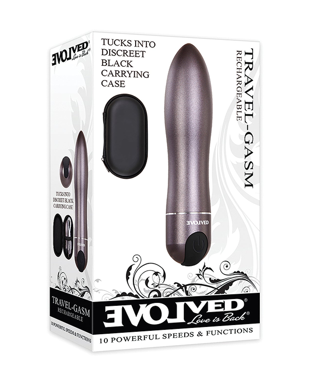 Evolved Travel Gasm Bullet - Grey