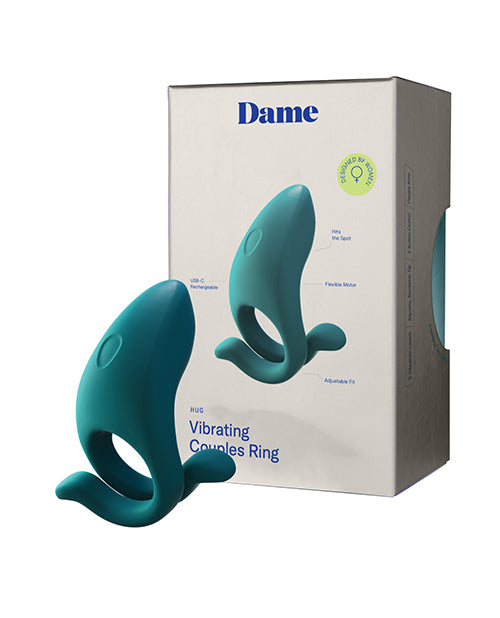 Dame Hug Vibrating Couples Ring