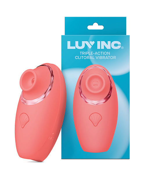 Luv Inc. Triple - Action Clitoral Vibrator