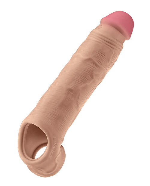 Shaft Flexskin Liquid Silicone 8.8"  Vibrating Sheath