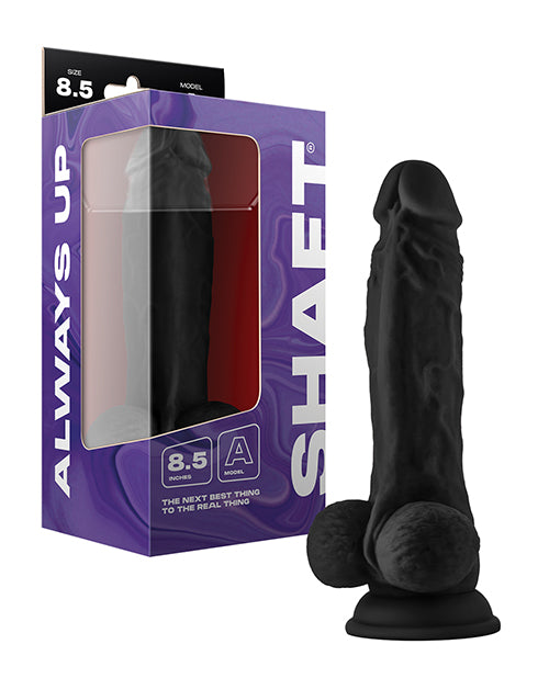 Shaft Shaft Model A Flexskin Liquid Silicone 8.5" Dong w/Balls