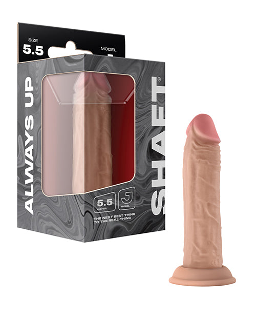 Shaft Model J Flexskin Liquid Silicone 5.5" Dong
