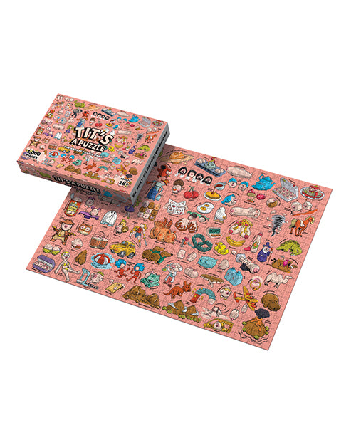 Tits A Puzzle 1000 Piece Boob Themed Puzzle