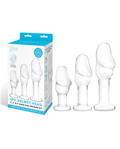 Glas Glas Helmet Head Anal Training Kit