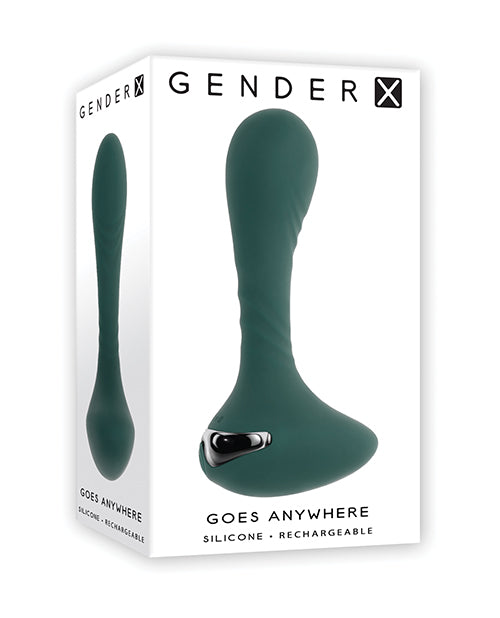 Gender X Gender X Goes Anywhere Vibrating Silicone Plug