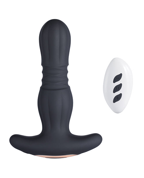 Agas Thrusting Butt Plug w/Remote Control