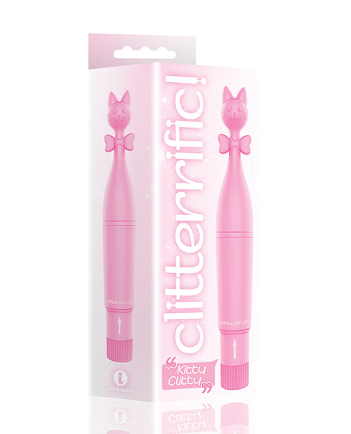 The 9’s Clitterific! Kitty Clitty Clitoral Stimulator - Pink