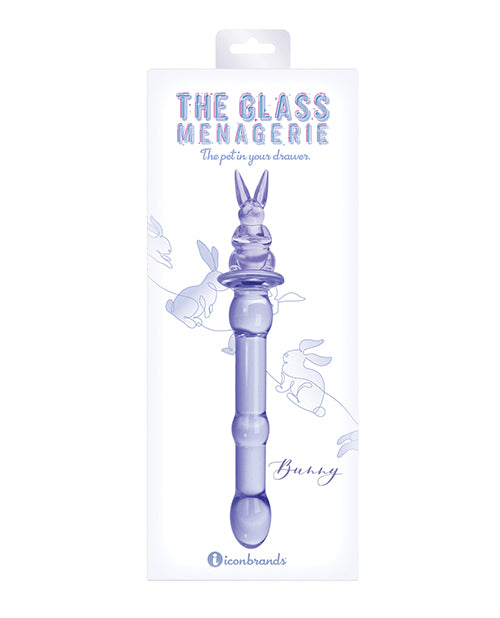 Glass Menagerie Rabbit Glass Dildo
