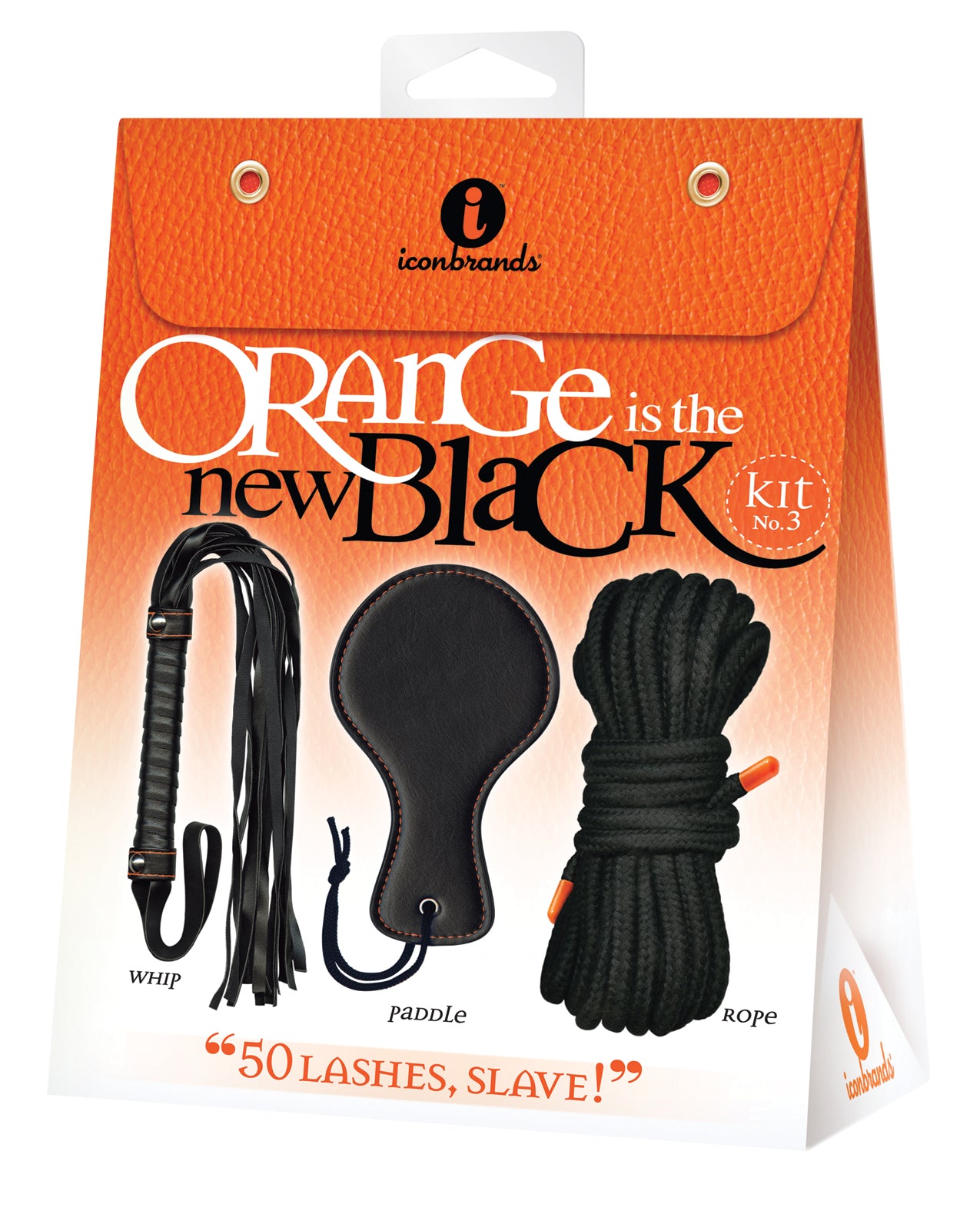 The 9&apos;s Orange is the New Black Kit #3 - 50 Lashes Slave
