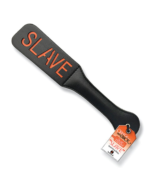 The 9&apos;s Orange is the New Black Slap Paddle - Slave