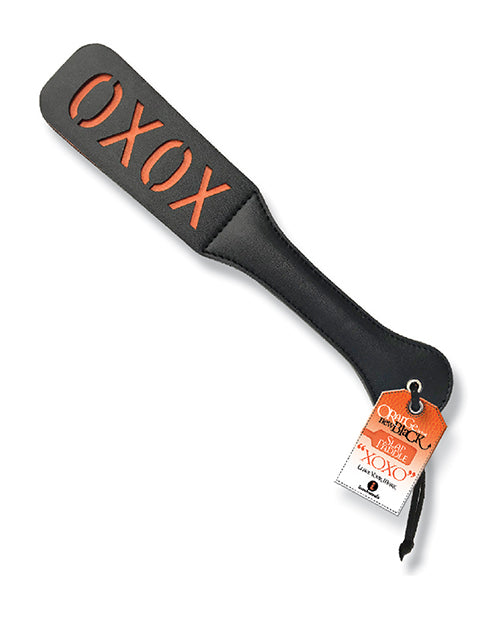 The 9&apos;s Orange is the New Black Slap Paddle - XOXO