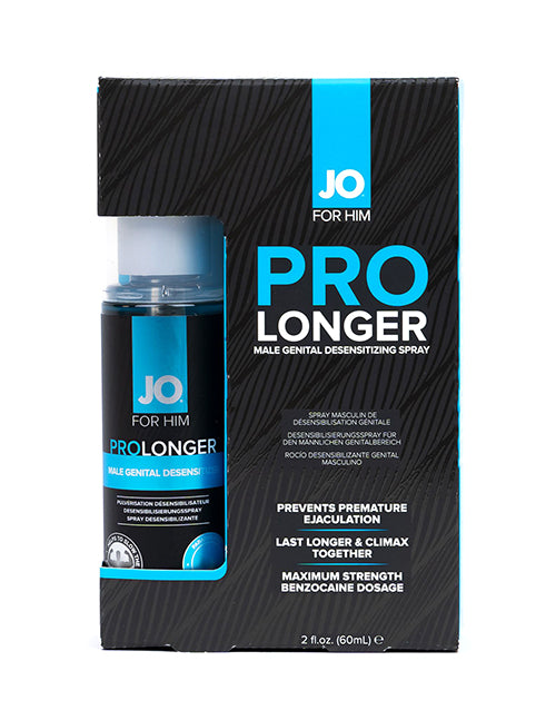JO Prolonger Spray Benzocaine - Benzocaine Desensitizer 2 oz