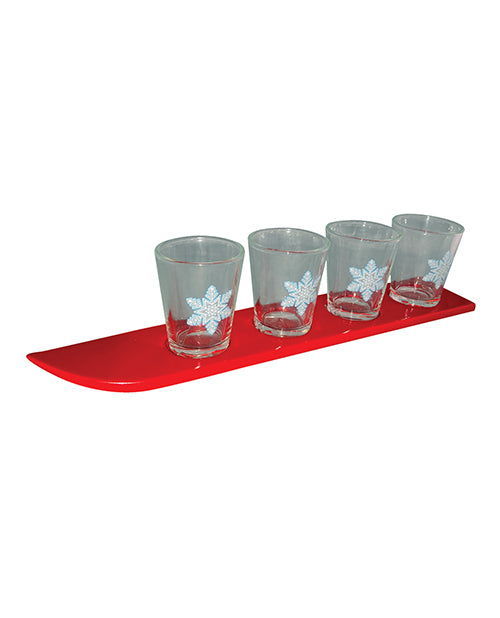 Ski Shot Glass Set