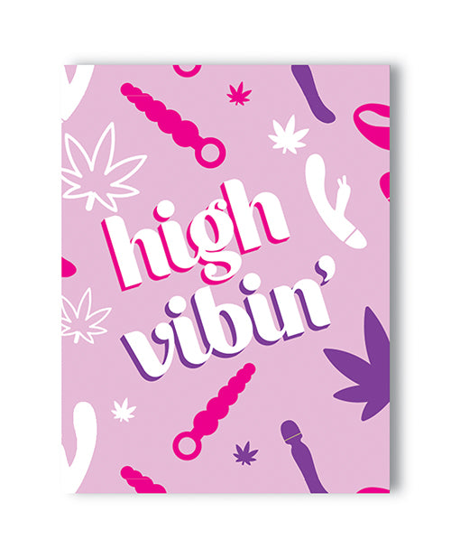 High Vibin 420 Greeting Card