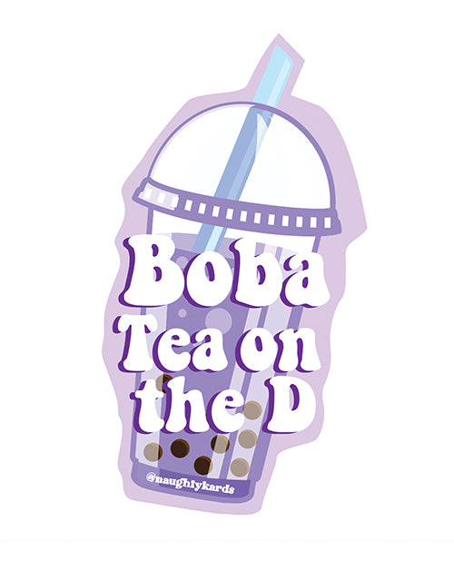 Boba D Naughty Sticker