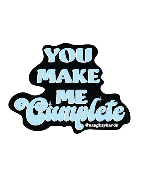 Cumplete Sticker