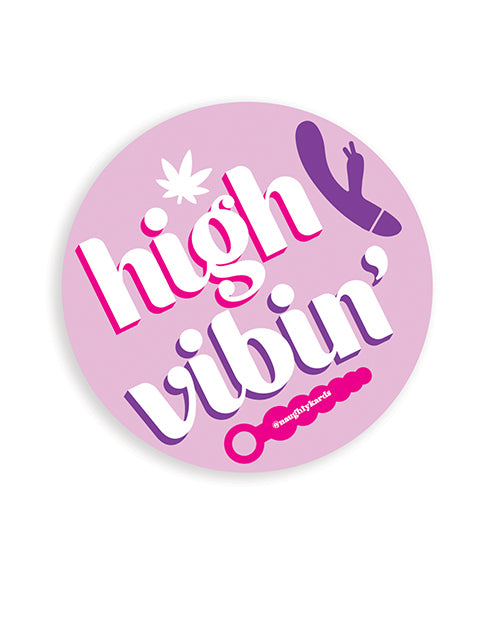High Vibin&apos; 420 Sticker - Pack of 3
