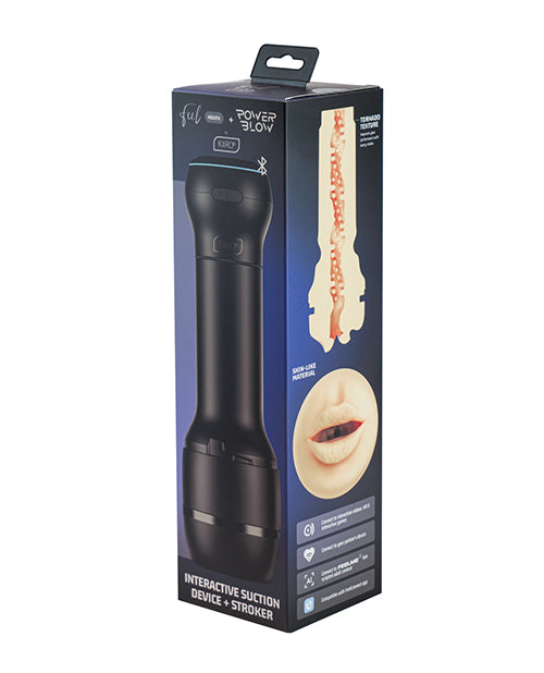 Kiiroo Feel Mouth &amp; Powerblow Stroker Combo Set - Pale