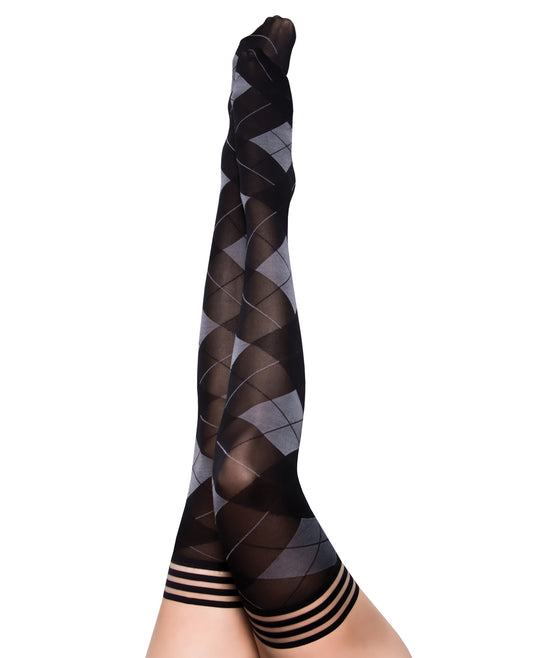 Kix&apos;ies Kimmie Argyle Thigh High Argyle C