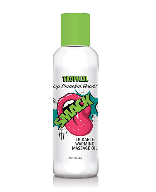 Smack Warming Massage Oil - 2 oz Tropical