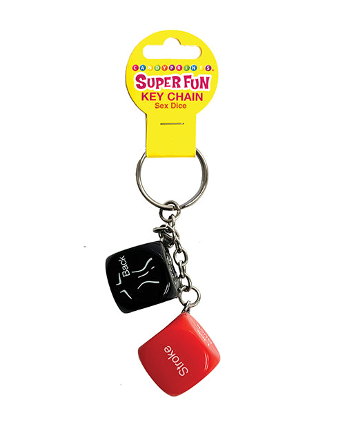 Candy Prints Super Fun Sex Dice Key Chain