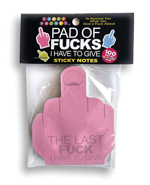 Little Genie Last Fuck I Have to Give Sticky Notes