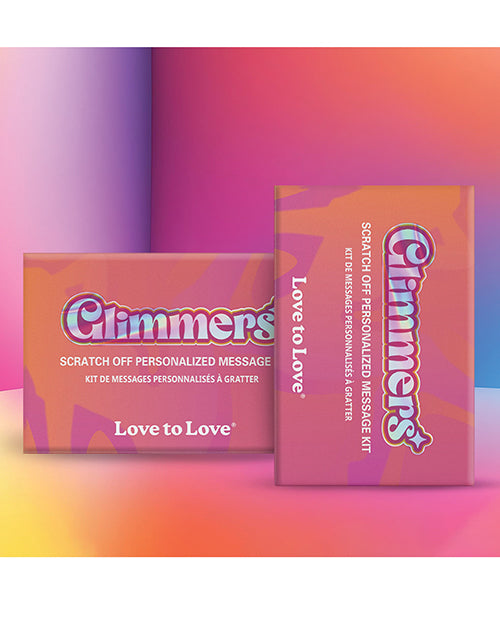 Love to Love Love to Love Glimmers Personalized Scratch Off