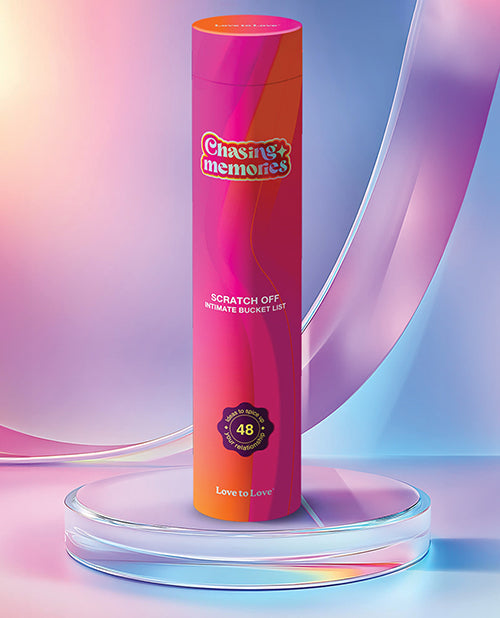 Love to Love Chasing Memories Scratch Off Bucket List