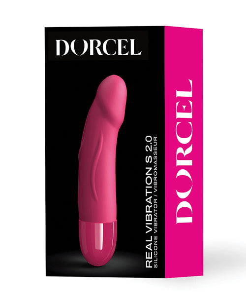 Dorcel Real Vibration S 6&quot; Rechargeable Vibrator - Pink