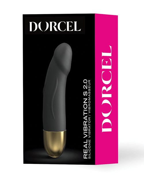 Dorcel Real Vibration S 6&quot; Rechargeable Vibrator 2.0 - Gold