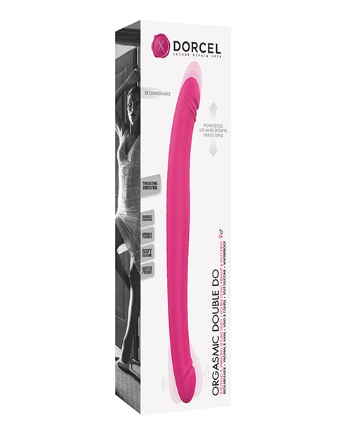 Dorcel Orgasmic Double Do 16.5&quot; Thrusting Dong - Pink